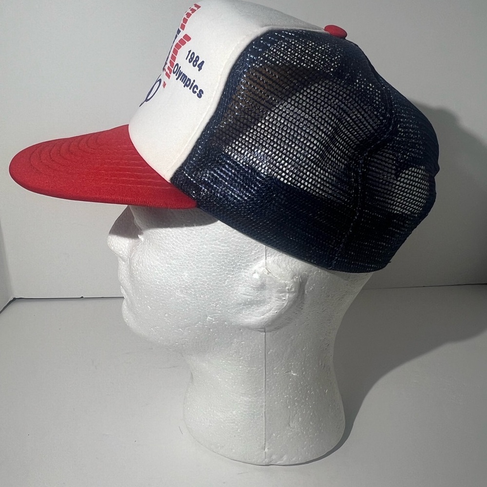 Vintage Los Angeles, 1984 Olympic Mesh Trucker SnapBack Hat great hat - Picture 3 of 7